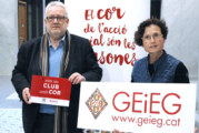 El GEIEG renova el seu conveni amb Càritas