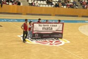 El Bàsquet Girona participa en la campanya de persones sense llar