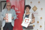 El GEiEG, club amb cor, renova i amplia el seu conveni amb Càritas